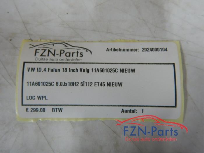 VW ID4 18 Inch Velg