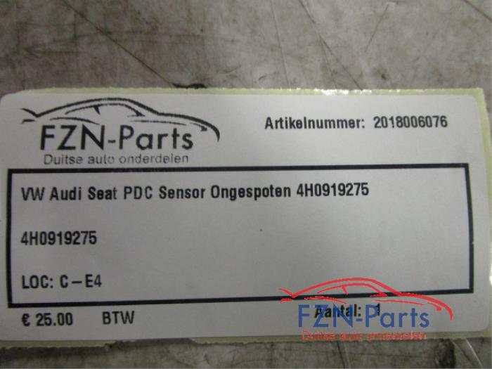 VW Audi Seat PDC Sensor Ongespoten