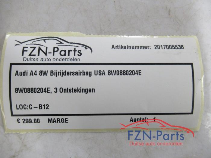 Airbag rechts (Dashboard) Audi A4 (22739869)