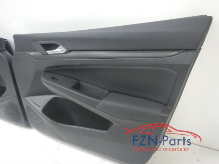 VW Golf 8 R Deurpanelen Leer Leder Verlicht Voorzijde