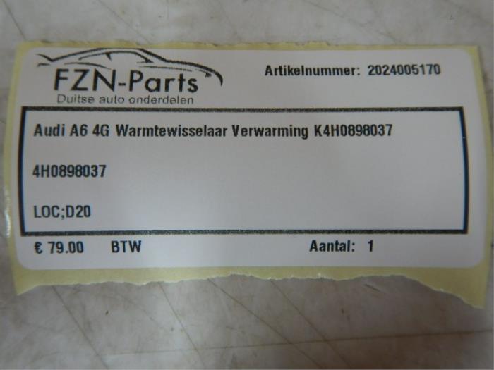 Warmtewisselaar Audi A6 (22742010)