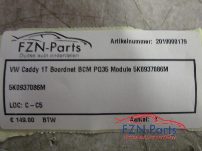 Computer Body Control Volkswagen Caddy (22742264)