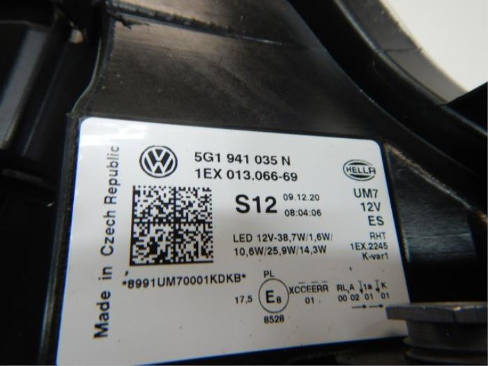 VW Golf 7 GTE Facelift Xenon LED Links