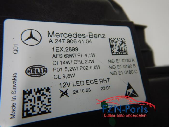Koplamp links Mercedes GLA (22721478)