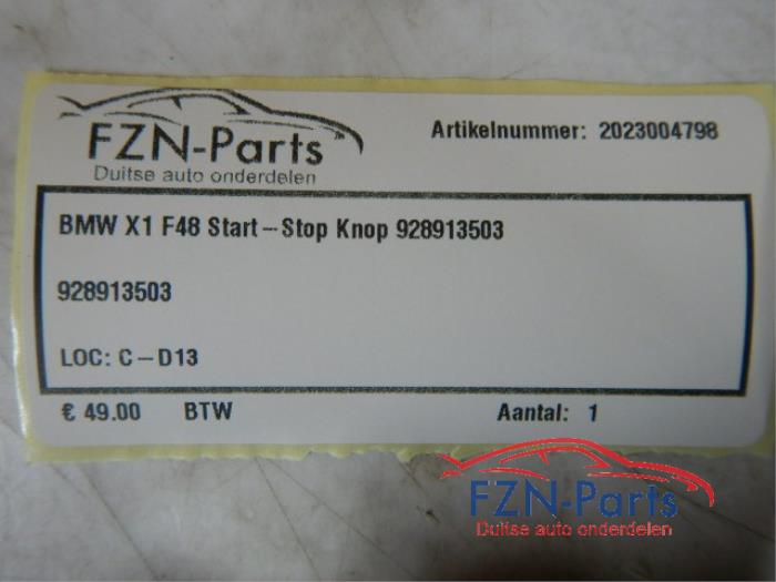 Start/Stop schakelaar BMW 1-Serie (22738398)