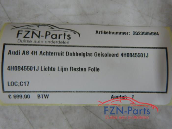 Ruit achter Audi A8 (22741886)