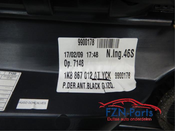 Portierbekleding 4Deurs rechts-voor Volkswagen Scirocco (22728394)