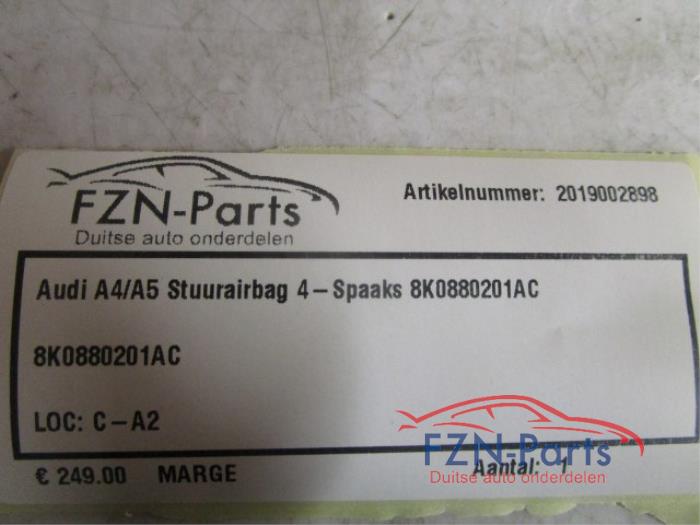 Audi A4/A5 Stuurairbag 4-Spaaks