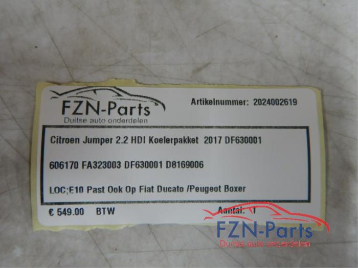 Citroen Jumper 2.2HDI Koelerpakket 2017