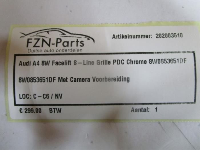 Grille Audi A4 (22726724)