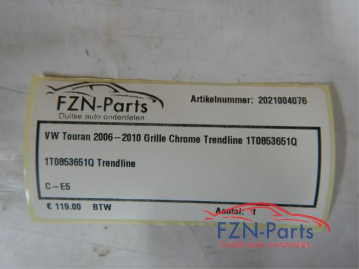 Grille Volkswagen Touran (22726943)