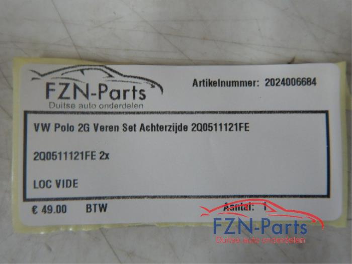 Veerschroef voor Volkswagen Polo (22741369)