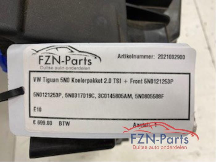 VW Tiguan 5N0 Koelerpakket + Front 2.0 TSI