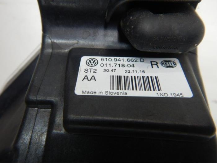VW Golf Sportsvan Mistlamp Rechts 510941662D 510941662D Lichte schade zie fotos