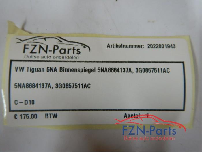 Binnenspiegel Volkswagen Tiguan (22726554)