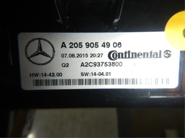 Climatronic Paneel Mercedes C-Klasse (22733163)