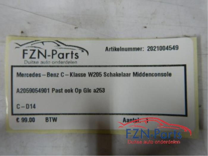 Schakelaar (diversen) Mercedes C-Klasse (22743825)