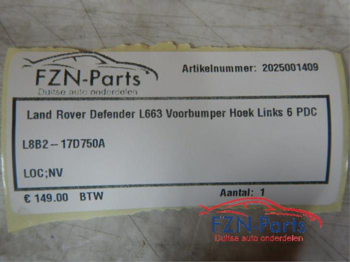 Bumperhoek links-voor Landrover Defender (22738001)