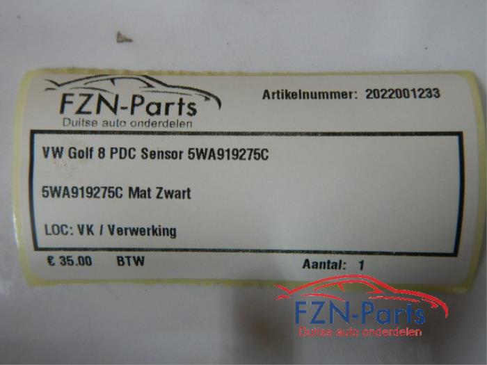 VW Golf 8 PDC Sensor