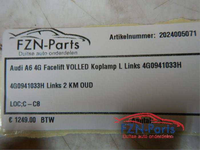 Audi A6 4G facelift VOLLED Koplamp L Links