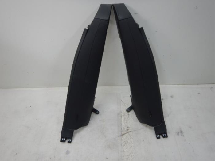 VW Passat B8 Facelift Zijdelen Achterbank Leer L + R Set