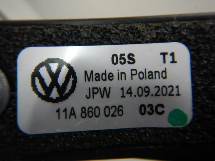 VW ID4 11A Dakdragers Dakrails Set Links+Rechts Mat Zwart