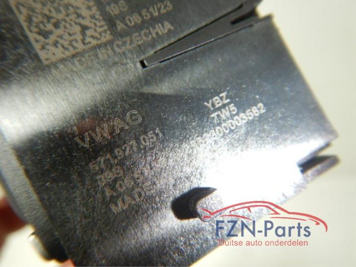 VW Tiguan 571 Bedienings eenheid Paneel Start stop Handrem