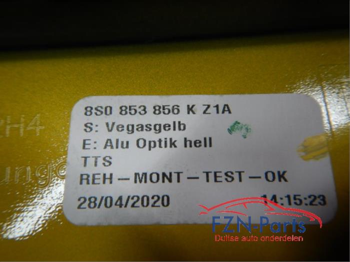 Zijskirt rechts Audi TT (22743097)