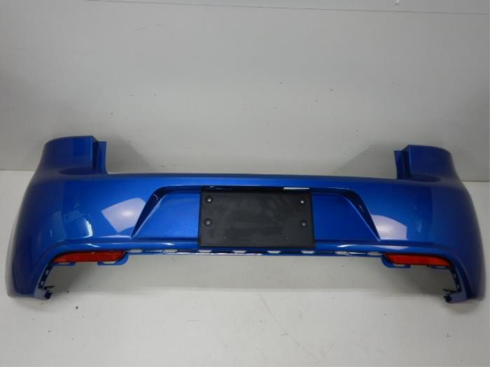 VW Golf 6 R R20 R-Line Achterbumper LR5Z Kleur: LR5Z Rising Blue?