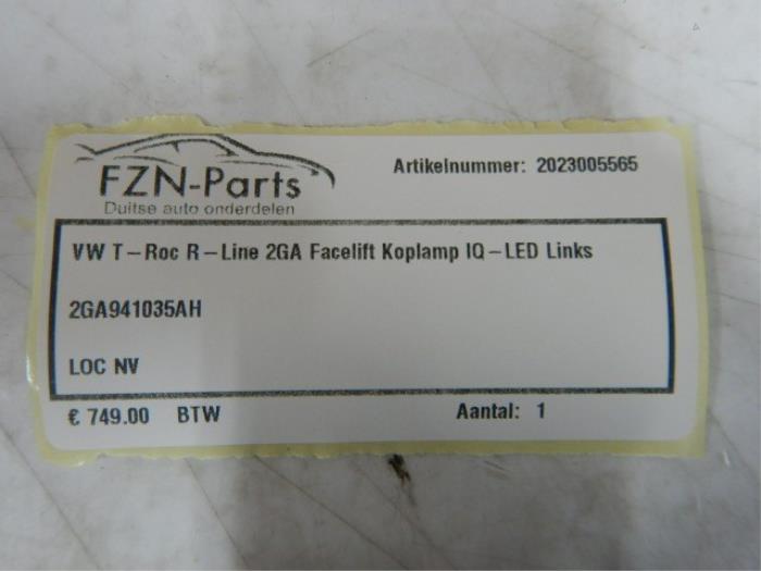 Koplamp links Volkswagen T-Roc (22721398)