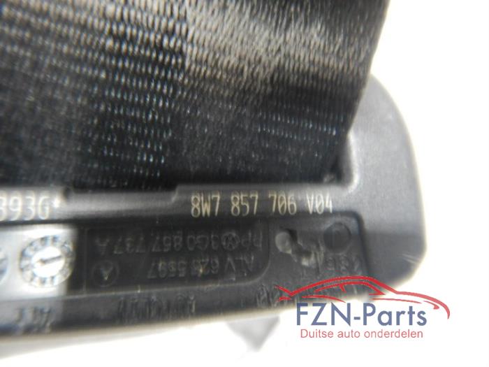 Audi A5 8W7 Cabrio Gordel Rechts ( Gordel Gordels )