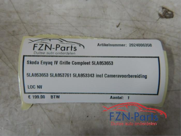 Grille Skoda Diversen (22726715)