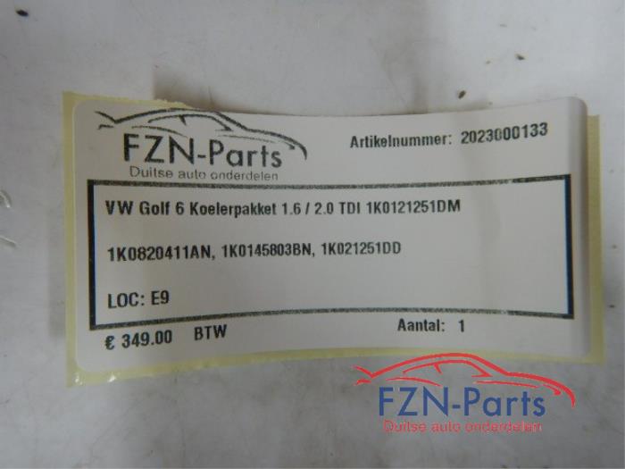 Koelerset Volkswagen Golf (22726839)