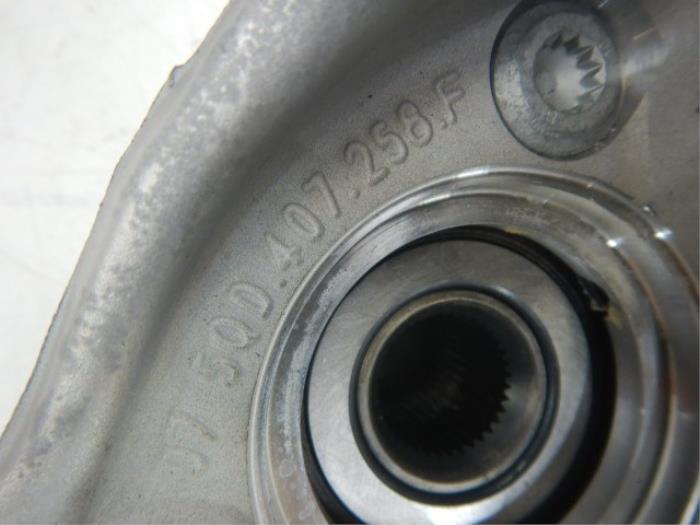 VW Tiguan 5NA R Facelift Aluminium Fusee Rechts-voor