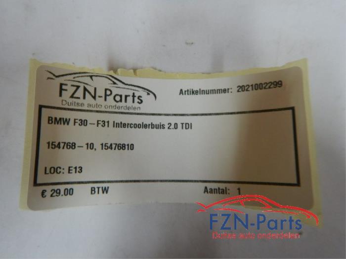 BMW F30 F31 Intercoolerbuis 2.0 TDI