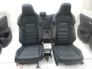 VW Golf 8 R Interieur Leder Verwarmd Koeling Memory Carbon