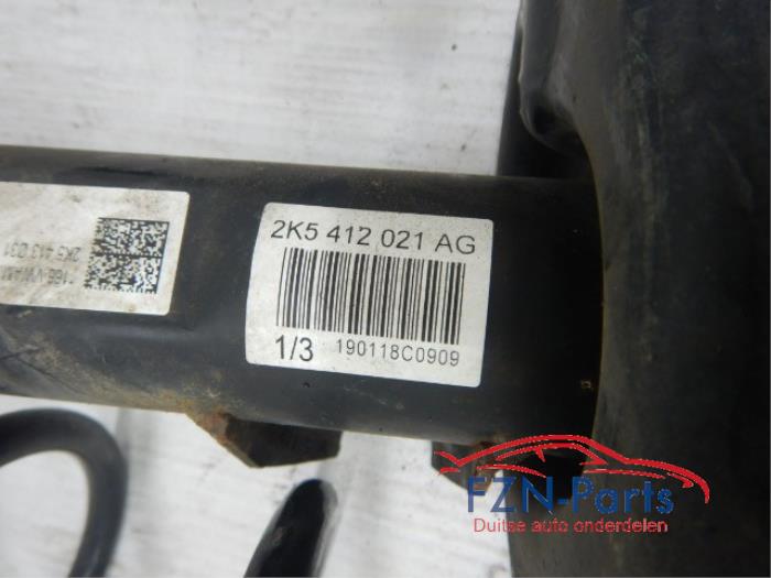 VW Caddy 2K5 Verenset Schokdemper Schokbreker Veerpoot