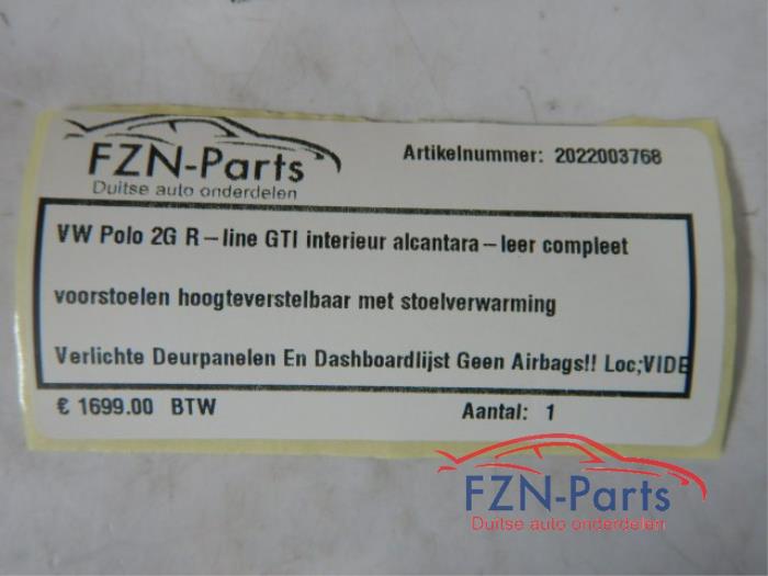Bekleding Set (compleet) Volkswagen Polo (22741079)