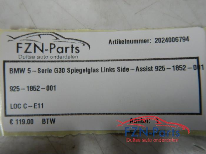 Spiegelglas links BMW 5-Serie (22725401)