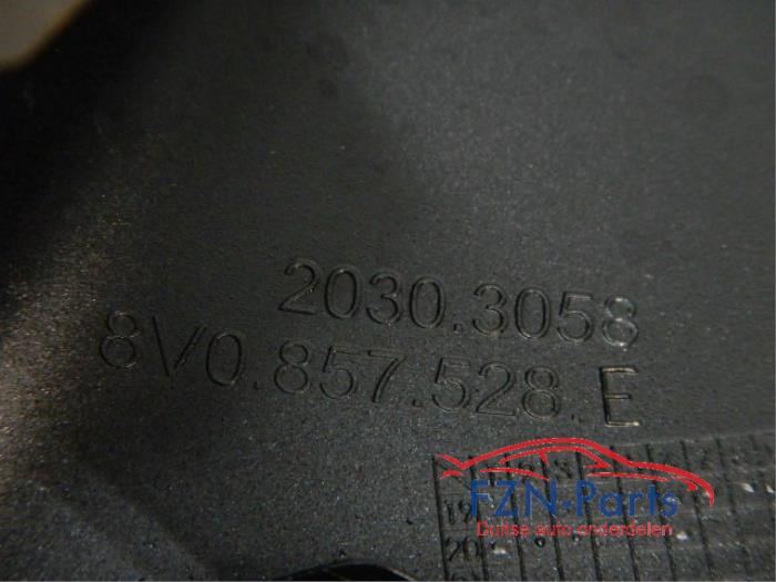 Audi A3 8V Sportback Spiegelkap Rechts Side Assist LY9T