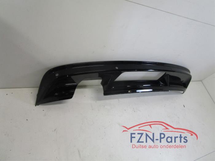 VW Tiguan 5NA R - Line Diffuser Achterbumper HG Zwart 4PDC