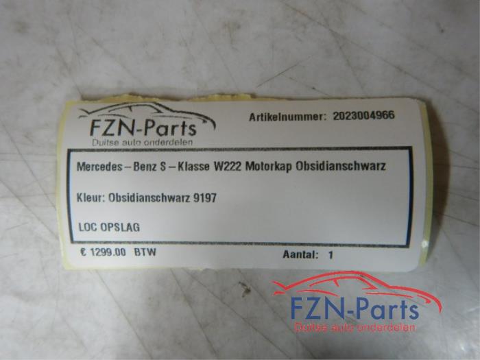 Motorkap Mercedes S-Klasse (22723469)