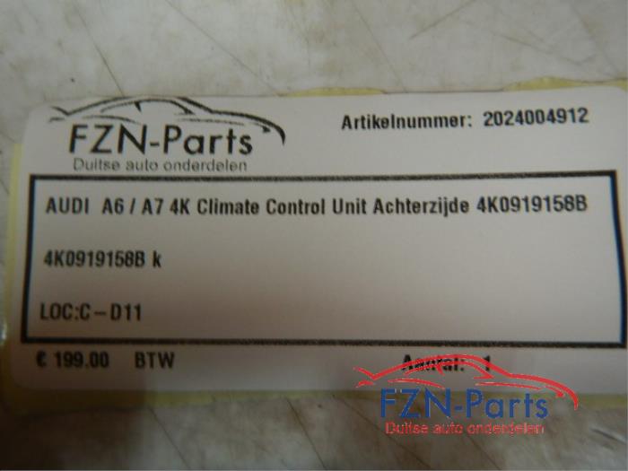 Kachel Bedieningspaneel Audi A6 (22736330)