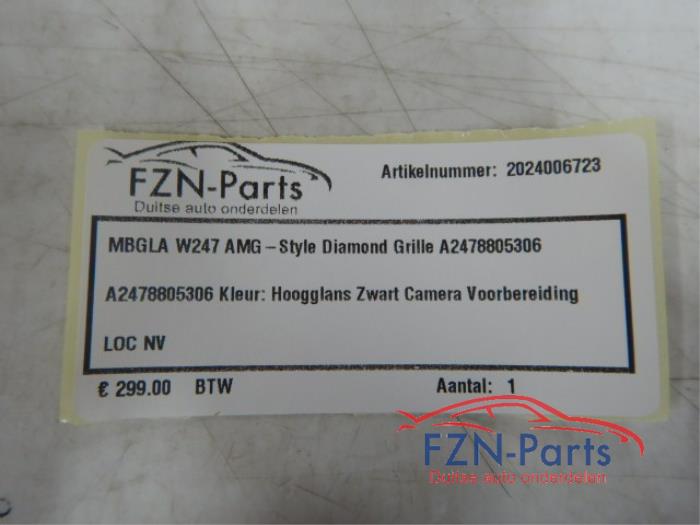Grille Mercedes GLA (22726681)