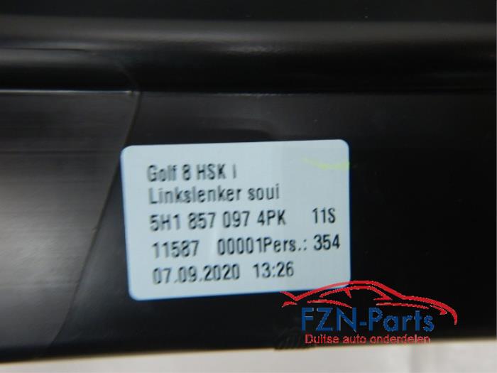 VW Golf 8 Dashboard Kast Zonder slot