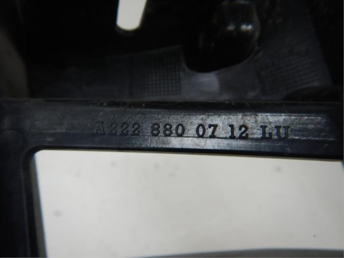 Mercedes-Benz S-Klasse W222 Bumpergeleider Links-achter