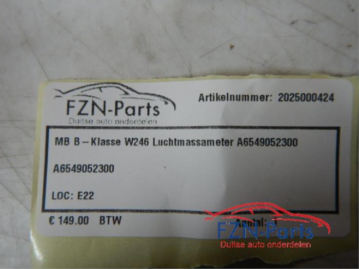 Luchtmassameter Mercedes B-Klasse (22735753)
