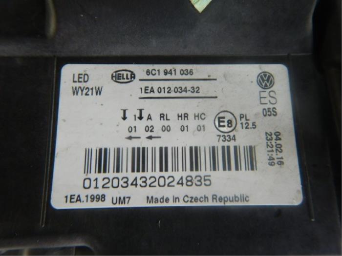 Koplamp rechts Volkswagen Polo (22722908)