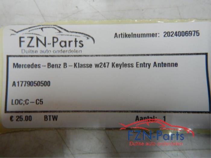 Keyless entry antenne Mercedes B-Klasse (22735218)