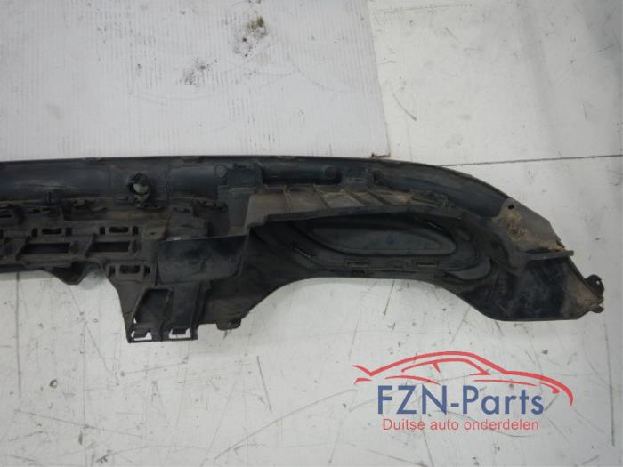 Mercedes-Benz W205 C-Klasse Diffuser AMG-Line Chrome Hoogglans Zwart